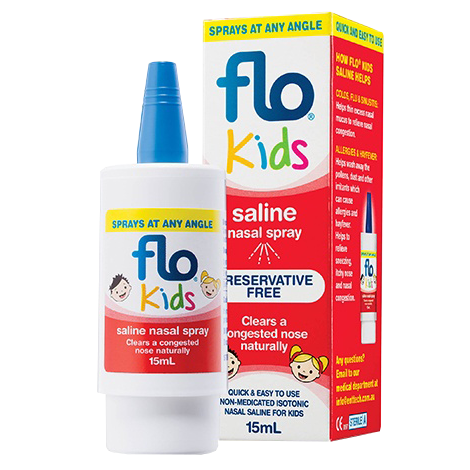 Flo_Kids_saline Nasal Spray 15ml